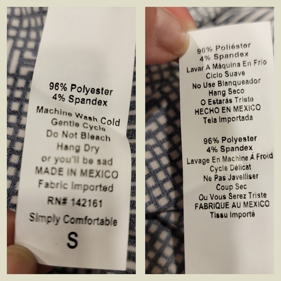 NWT LuLaRoe Madison Skirt with Geometric Patttern - S (Sz 4 - 6 US) - Picture 3 of 8